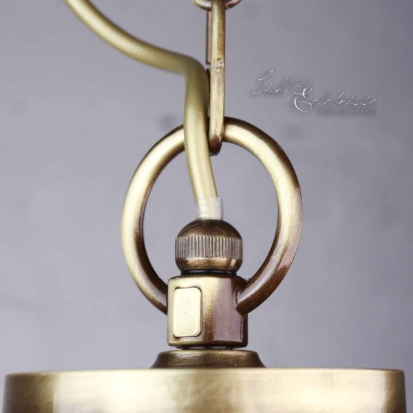 Lampe dextérieur suspendue MYKO en laiton inoxydable