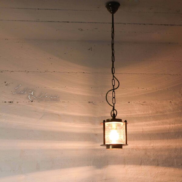 Lampe dextérieur suspendue MYKO en laiton inoxydable