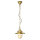Suspension extérieur laiton verre terrasse Ø23cm