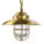 Suspension extérieur laiton verre terrasse Ø23cm