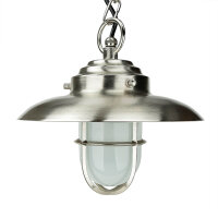 Lampe à suspendre Extérieur Nickel Maritim...