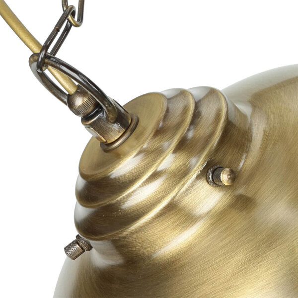Lampe à suspendre extérieure laiton IP54 Maritim