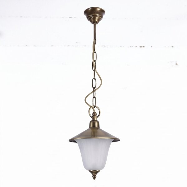 Suspension dextérieur en laiton véritable Ø20cm ANDROS