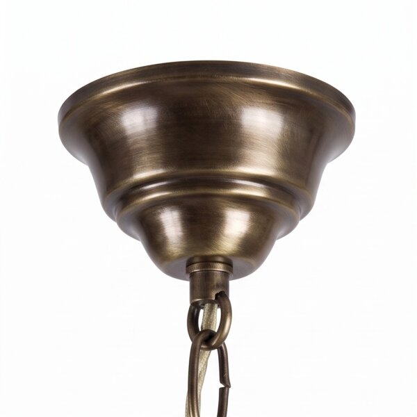 Suspension dextérieur en laiton véritable Ø20cm ANDROS