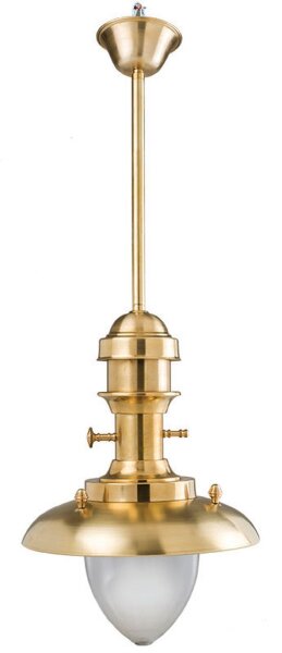 Lampe dextérieur laiton verre Maritim inoxidable LAURION