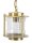 Lampe dext&eacute;rieur verre laiton &Oslash;16cm terrasse balcon