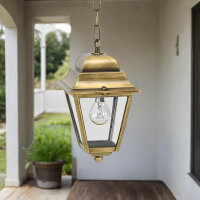 Suspension laiton IP43 Extérieur Rustique