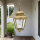 Suspension laiton IP43 Extérieur Rustique