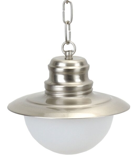 Luminaire extérieur terrasse balcon verre laiton en nickel