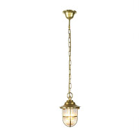 Lampes suspendues dextérieur en laiton Verre...