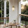 Lampes suspendues dextérieur en laiton Verre strié IP54 inoxydable