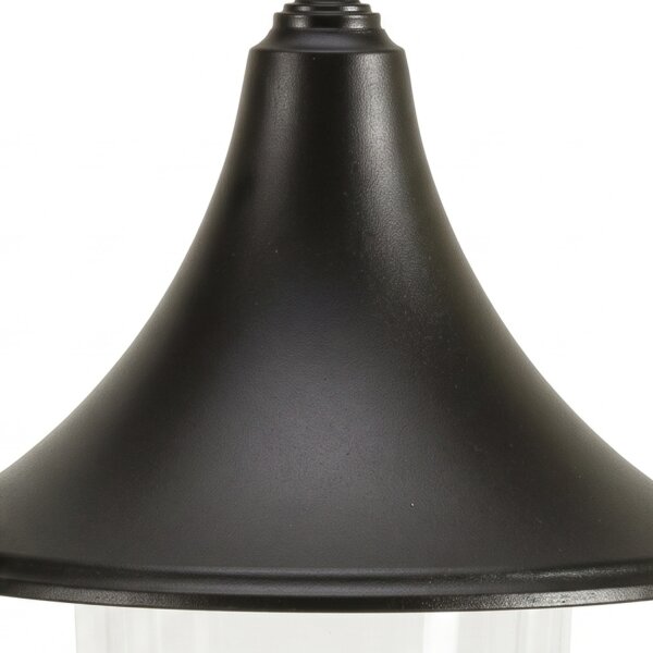 Suspension dextérieur Noir Ø25cm rond IP43 Rustique