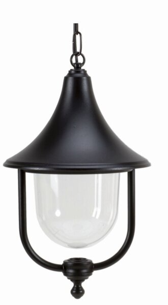 Suspension dextérieur Noir IP43 Rustique Aluminium E27
