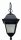Lampe &agrave; suspendre noire Aluminium IP44 E27 Rustique