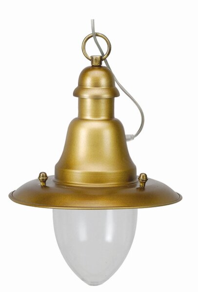 Maritime lampe à suspendre extérieur IP43 en laiton antique