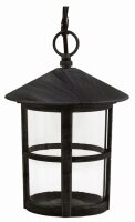 Lampe dextérieur rustique noire IP43 E27...