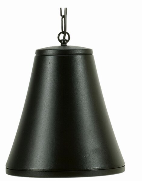 Lampe à suspendre dextérieur Noir Ø26cm Aluminium IP44 Moderne