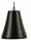 Lampe &agrave; suspendre dext&eacute;rieur Noir &Oslash;26cm Aluminium IP44 Moderne