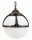 Suspension ext&eacute;rieure Boule Abat-jour IP44 Vintage E27
