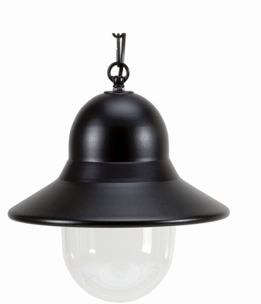 Lampe dextérieur Rustique Noir Ø27cm Aluminium élégant E27