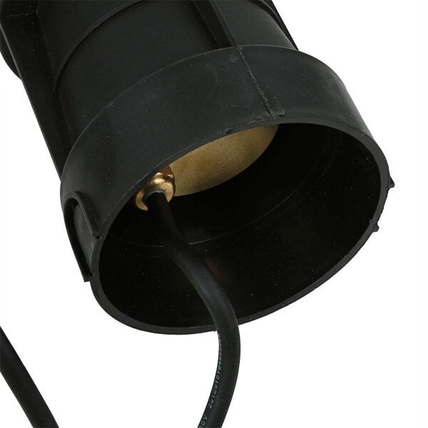 Laiton encastré rond IP54 GU10 extérieur Ø10,5cm