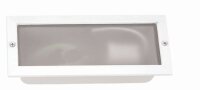 Spot encastré angulaire Blanc Aluminium L:24cm E27...