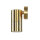 Applique murale inoxydable laiton IP54 GU10 PHILIPOS
