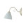 Applique murale décorative LIRLIN Shabby Blanc Rustique