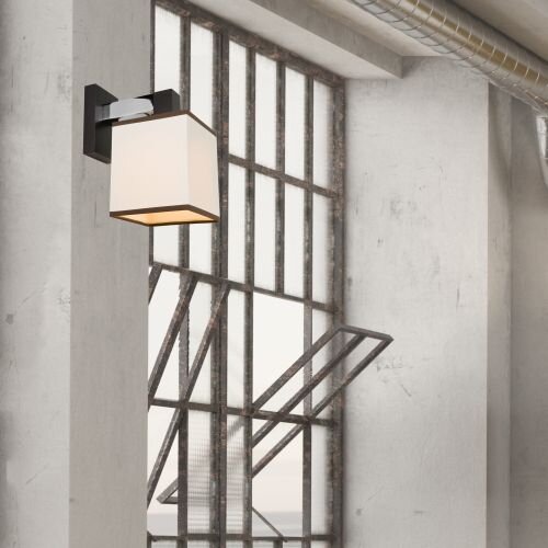 Lampe murale de style CALI Crème Tissu Lampe moderne