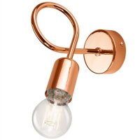 Applique murale MADALYNN Cuivre Moderne M&eacute;tal Lampe