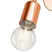 Applique murale MADALYNN Cuivre Moderne Métal Lampe