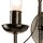 Elégante lampe murale KELSIE Noir Rustique Lampe