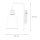 Applique Abat-jour Blanc Bois Scandinave REILLY