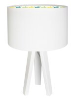 Lampe de table lampe denfant blanc crocodiles...