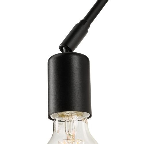 Applique murale Lampe de lecture Noir Métal Moderne flexible