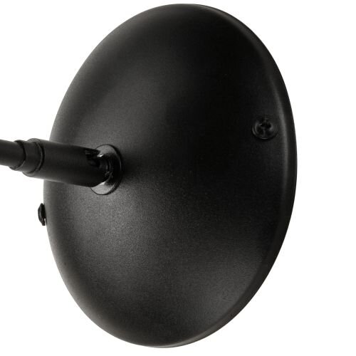 Applique murale Lampe de lecture Noir Métal Moderne flexible