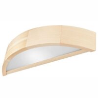 Applique couloir Lampe en bois Marron Moderne 40cm
