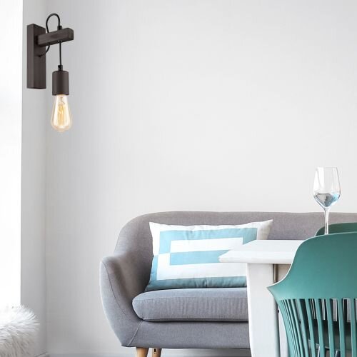 Applique murale marron Bois polyvalent Lampe AMIDA