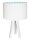 Lampe enfant blanche ours polaire tr&eacute;pied 46cm chambre enfant