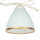 Applique murale shabby art nouveau métal lampe verre