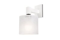 Applique murale Lampe dint&eacute;rieur Blanc Tissu...