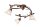 Lampe de salon Plafonnier Shabby brun antique