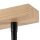 Plafonnier Noir Moderne Salon Bois Lampe