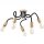 Plafonnier flexible KASSIDY Noir Salon