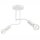 Plafonnier LIZBETH Blanc Métal Salon Lampe
