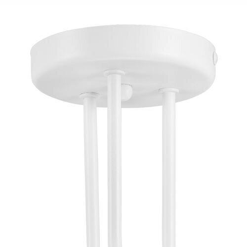 Plafonnier LIZBETH Blanc Moderne Métal Lampe