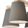 Plafonnier Gris Textile Bois 5-fmg Scandinave