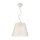 Plafonnier Beige Tissu rond Salon Campagne