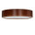 Plafonnier bois rustique rond Salon Moderne
