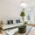 Plafonnier LED Blanc Bois Carré Salon